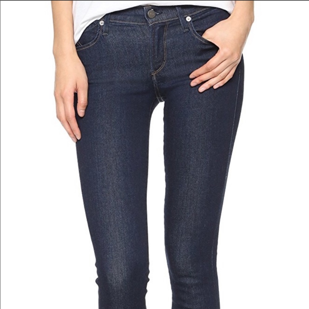 CITIZENS of HUMANITY Avedon Skinny Jegging Jeans Slim Fit Pants Dark Blue 29 M 6